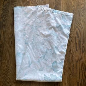 Andre Richard Springs muted floral and leaf pattern polyester shower curtain